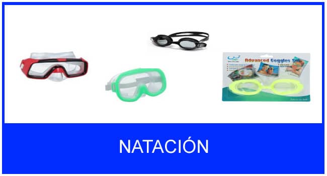 lentes mascaras natacion