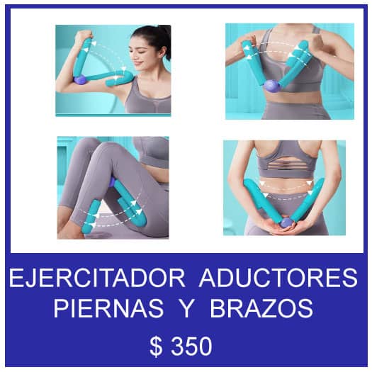 ejercitador aductores brazos y piernas