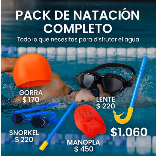 pack de natacion completo
