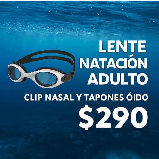 lente natacion adulto
