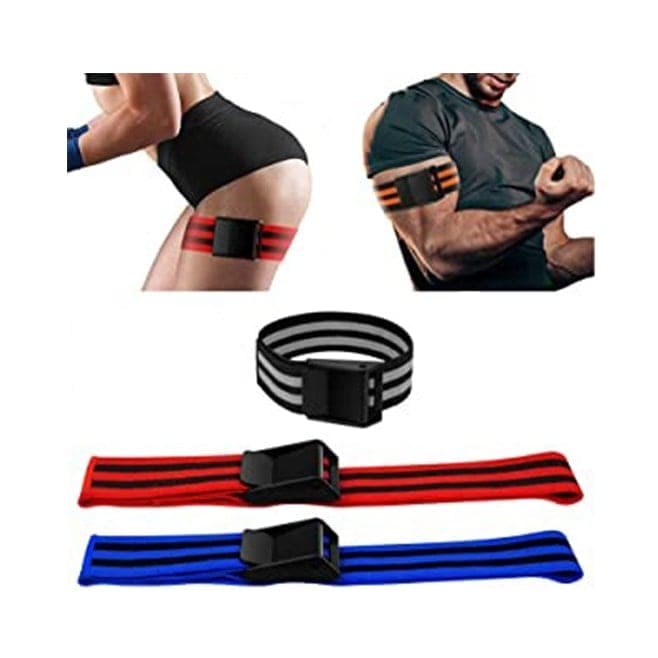 Banda cinturón el&aacute;stico oclusi&oacute;n entrenamiento pesas en Uruguay - Musculomania