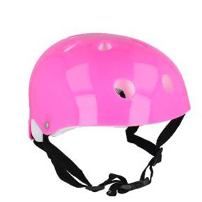 Casco infantil proteccion rosado