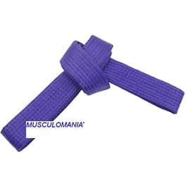 Cintur&oacute;n Karate Taekwondo Judo azul en Uruguay - Musculomania 