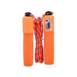Cuerda saltar con contador 2.80 mts. naranja en Uruguay - Musculomania