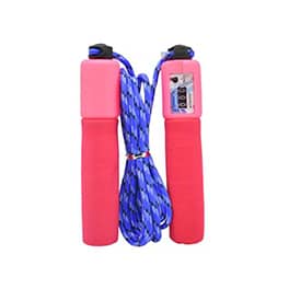 Cuerda saltar con contador 2.80 mts. rosa en Uruguay - Musculomania