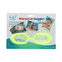 Lentes natacion niños amarillo
