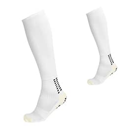 Media antideslizante larga blanca