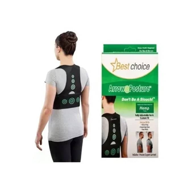 Faja Soporte Corrector De Postura Espalda Columna