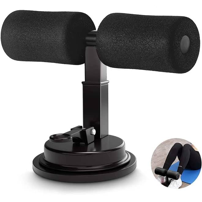 soporte para abdominales en piso